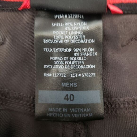 Gerry Men's Outdoor Hiking Quick-Dry Cargo Dark Grey Shorts Size 40 9" Inseam - Picture 4 of 12
